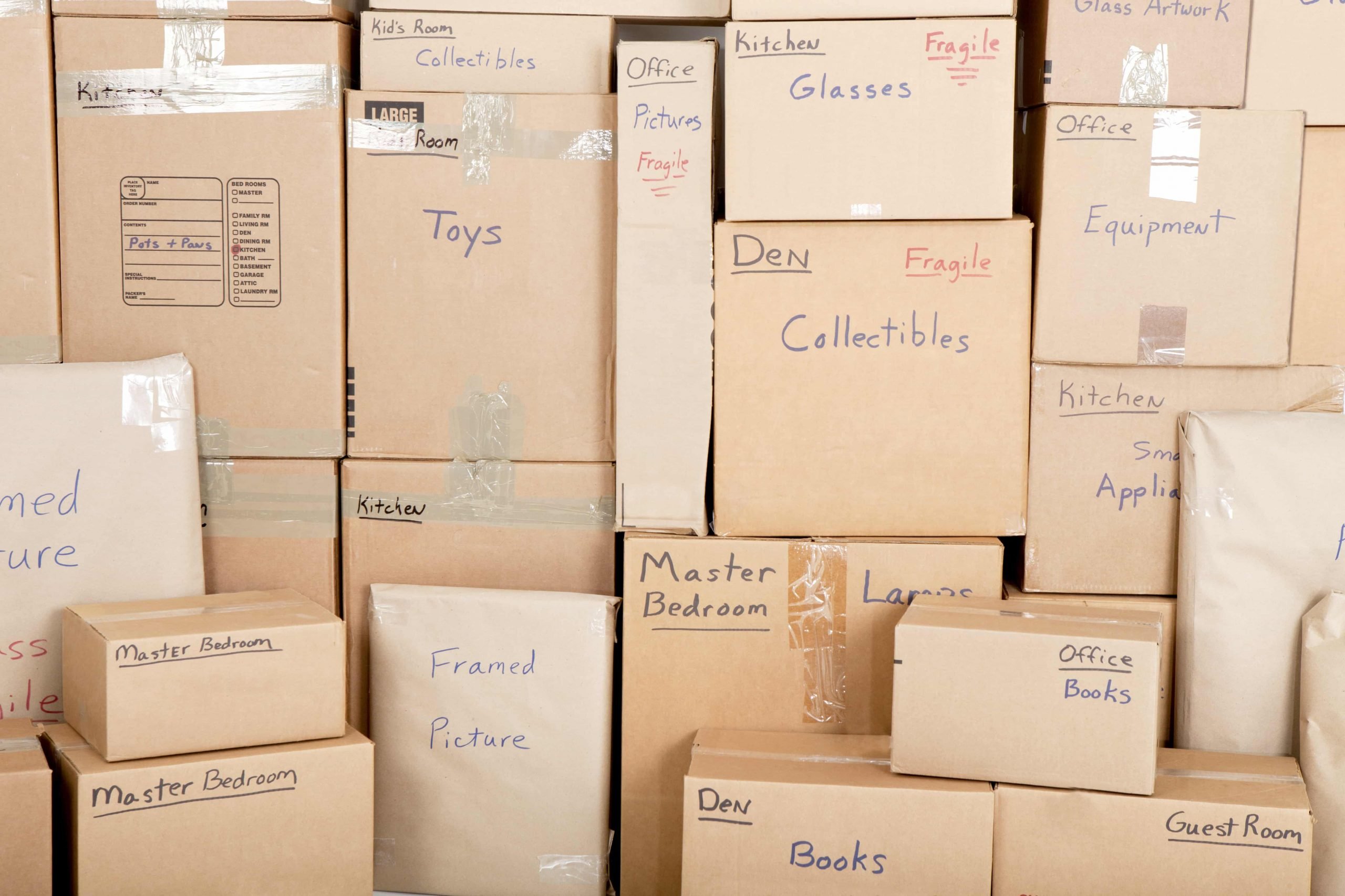 3 Types of Packaging Used by Commercial Movers