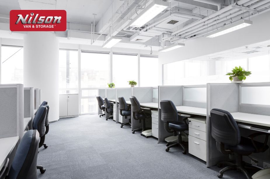 Moving Office Cubicles - Nilson Van and Storage