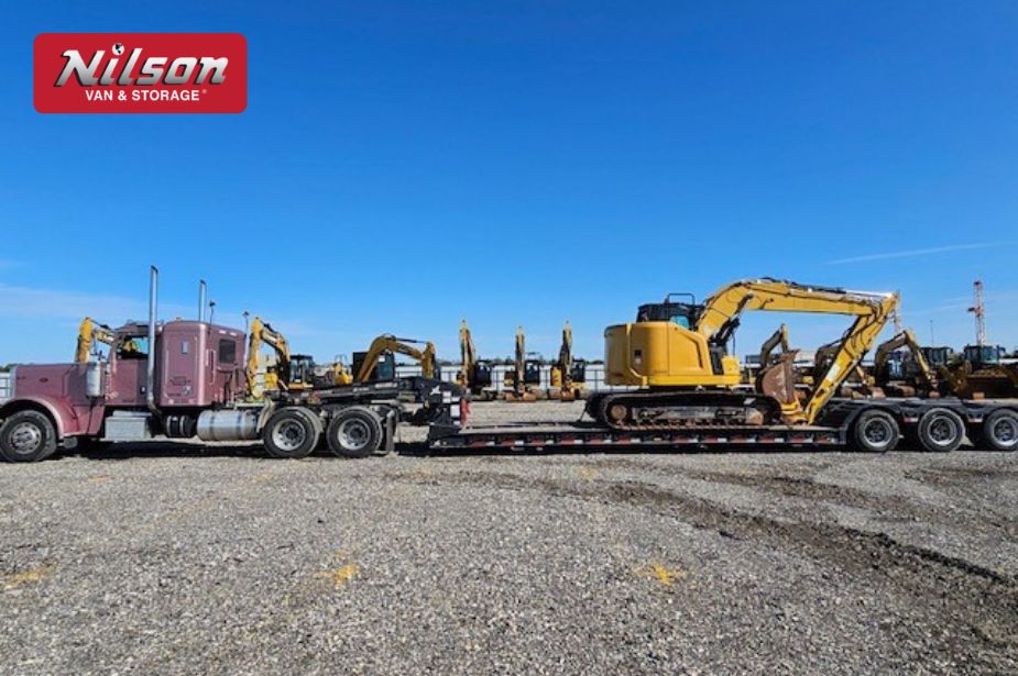 Heavy Equipment Transport in Irmo, SC - Nilson Van and Storage