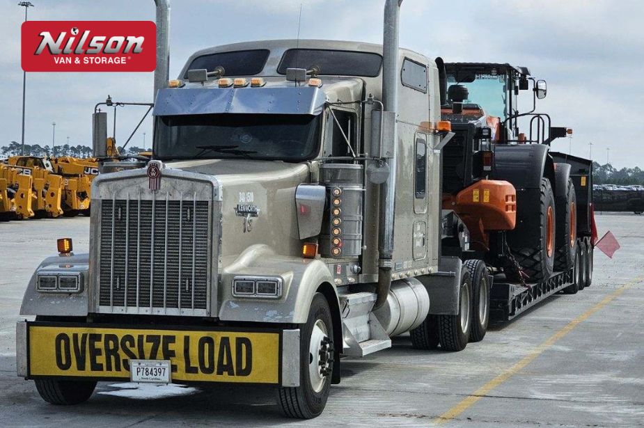 Heavy Equipment Transport in Summerville, SC - Nilson Van and Storage