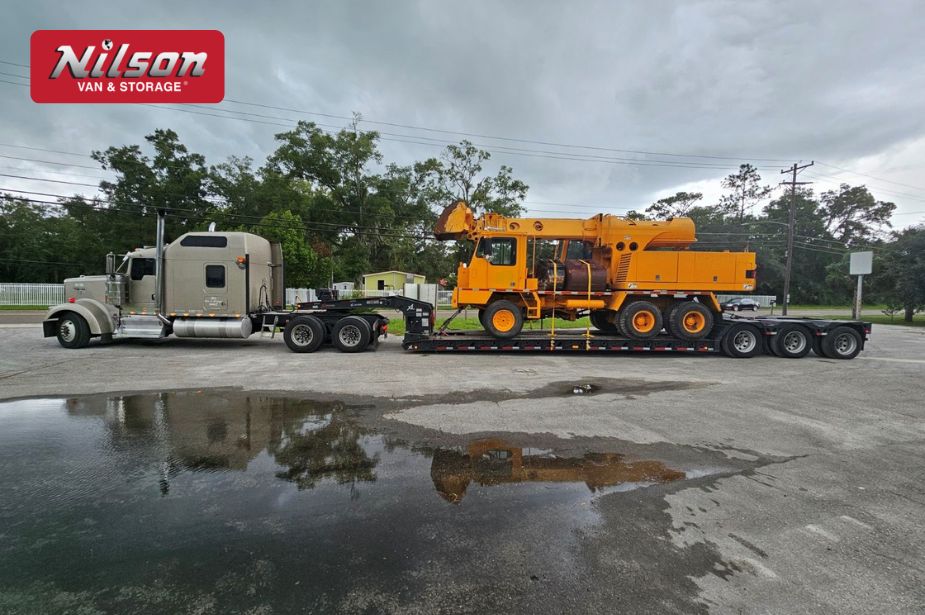 Heavy Equipment Transport in West Columbia, SC - Nilson Van and Storage