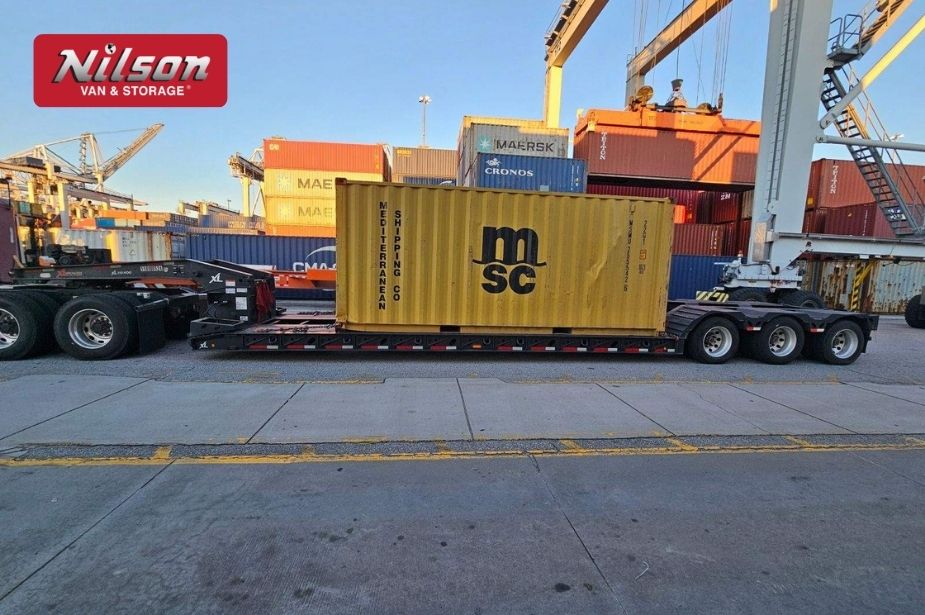 Container Drayage Services in Camden, SC - Nilson Van and Storage