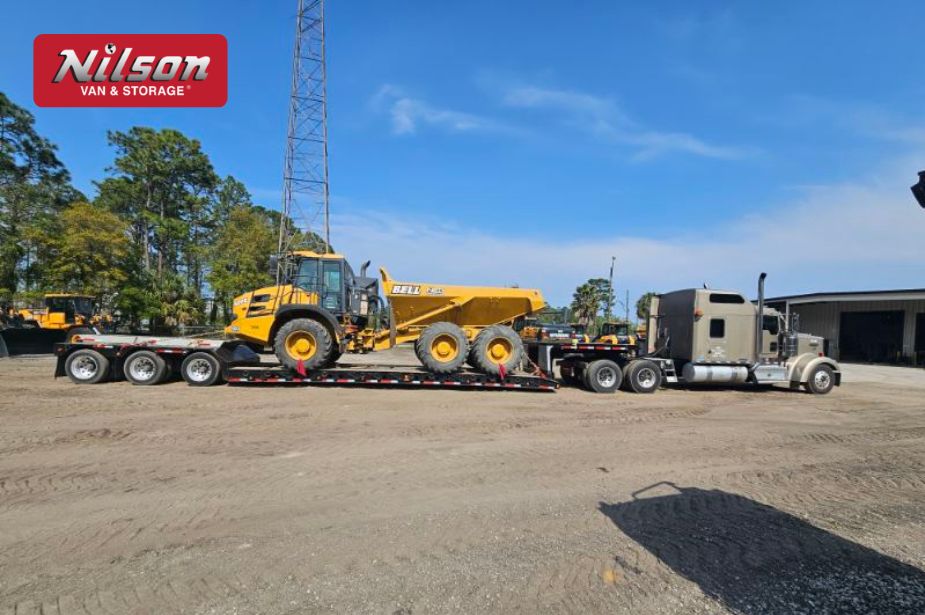 Heavy Haul Transport - Nilson Van and Storage