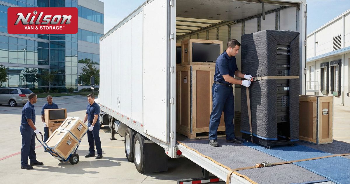 Electronics Moving Services - Nilson Van and Storage