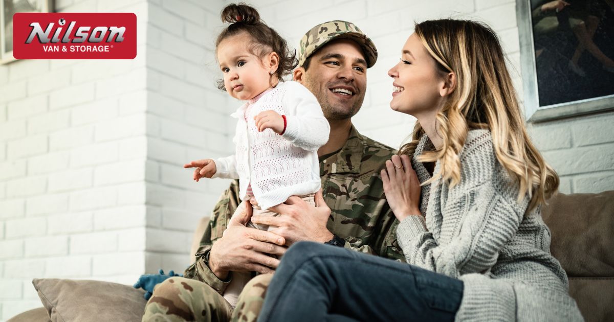 Military Family Relocation - Nilson Van and Storage