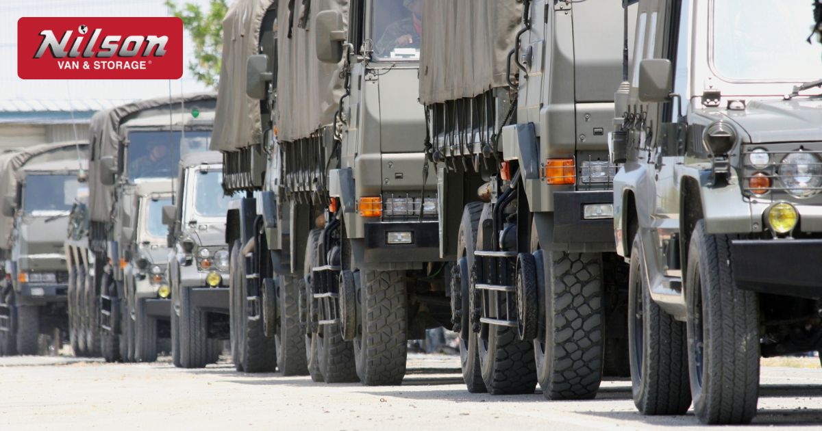 Military Moving Services - Nilson Van and Storage