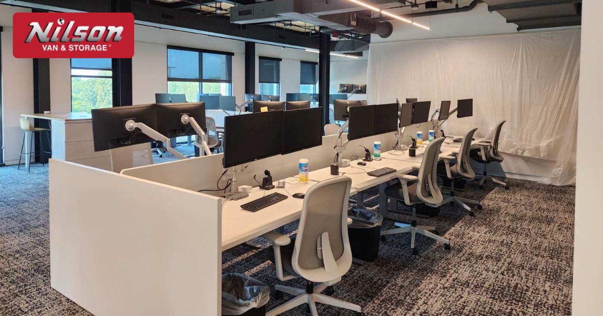 Office Moving Services - Nilson Van and Storage